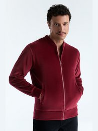 9272 | Unisex Bio-Baumwoll Veloursjacke