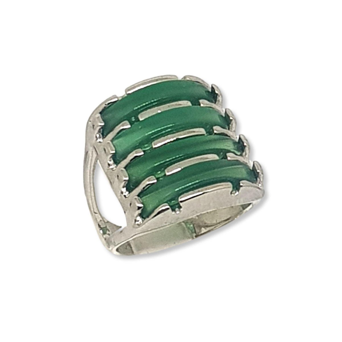 Four Layered Gems Ring