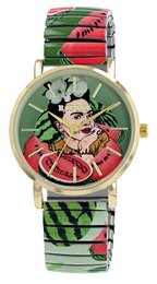 Damski zegarek na rękę Raptor „Frida Kahlo Edition” ze sznurkiem