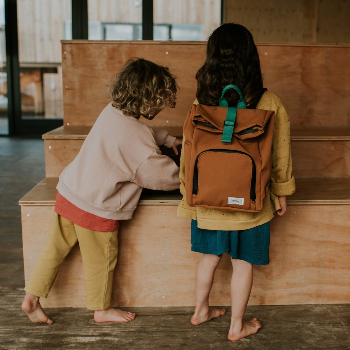 mini bag | canvas - sunset cognac