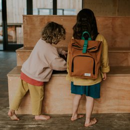 mini bag | canvas - sunset cognac