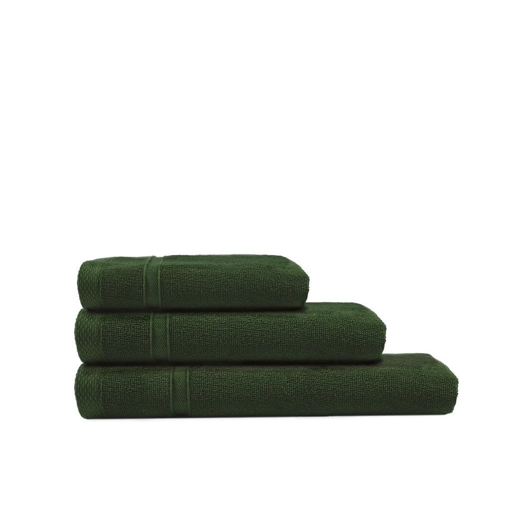 Recyceltes Badetuch, 70 % recycelte Baumwolle / 30 % recyceltes Polyester, 450 g/m²