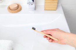 Bambus tandbørste | Ergonomisk | Bløde børster