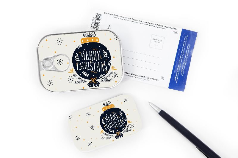 Can mail "merry christmas"