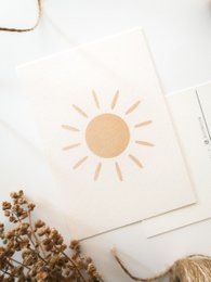 Ansichtkaart - Zonnetje