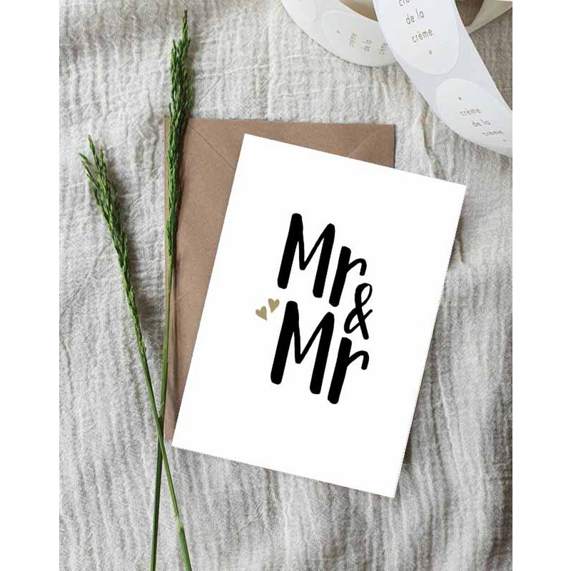 Ansichtkaart || Mr & Mr