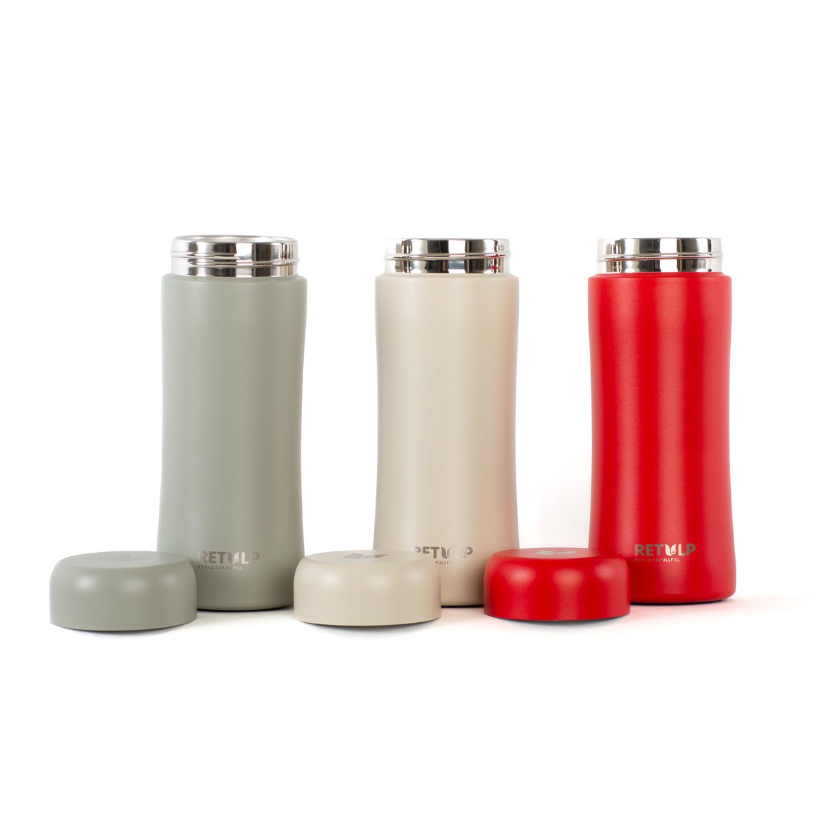 Tumbler Isolierter doppelwandiger Becher Rot 300 ml