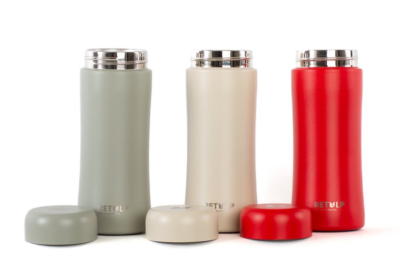 Tumbler Insulated double wall mug Red 300 ml