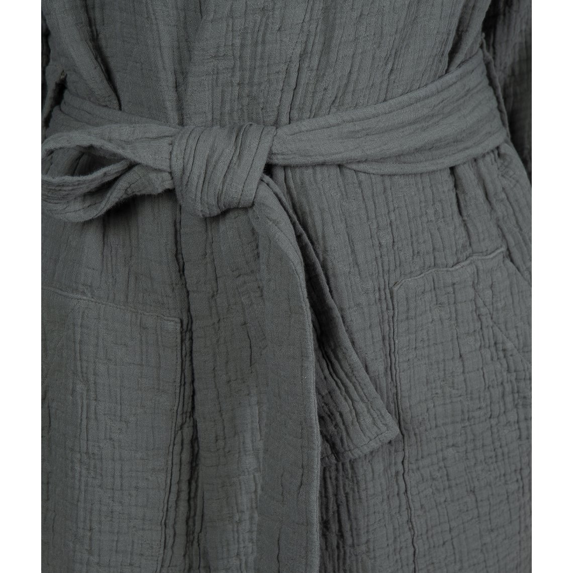 Men's bathrobe Orion Solid Iceland Moss