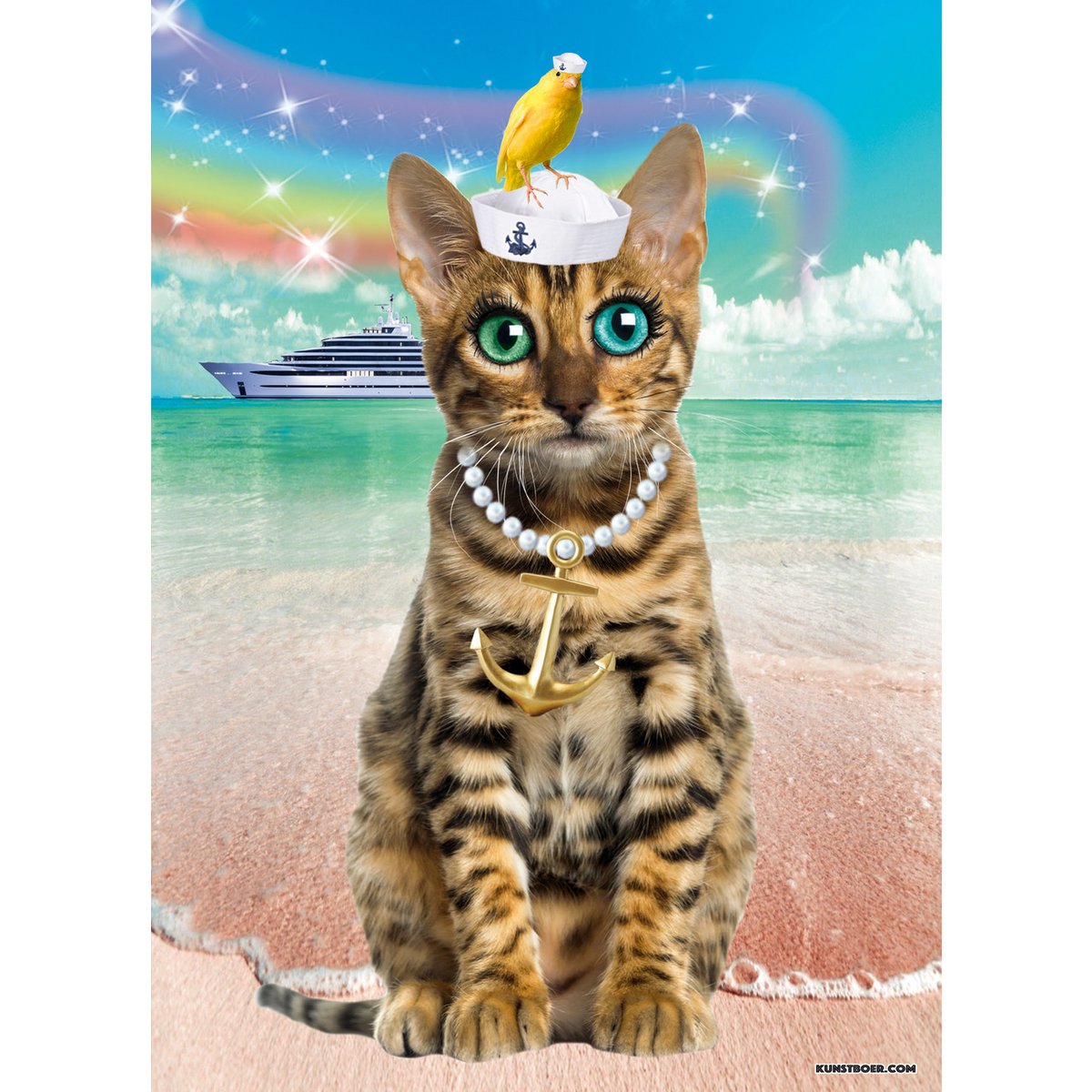 Plakat Catsailor, 5 sztuk
