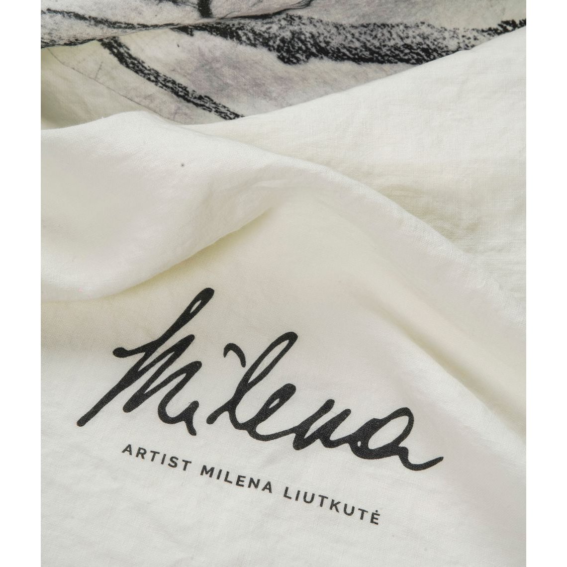 Linen beach towel Muse - Milena Liutkutė-Grigaitienė
