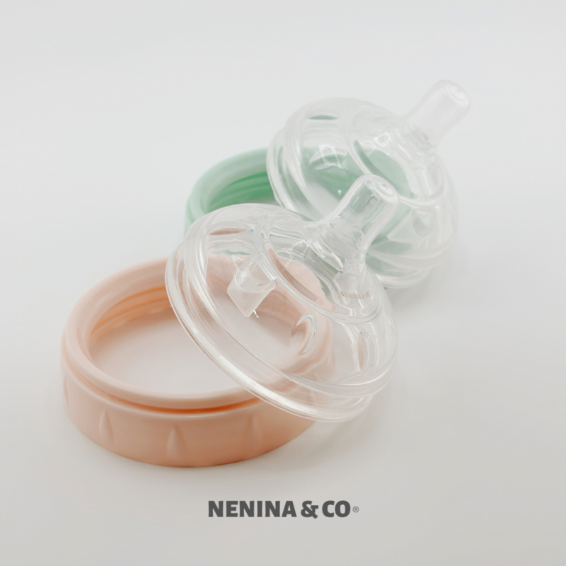 Nenina & Co Pack 4 Ersatzsauger mit variablem Durchfluss