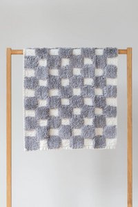 Handbuschelte 100% Baumwollbadematte - geprüfte Muster