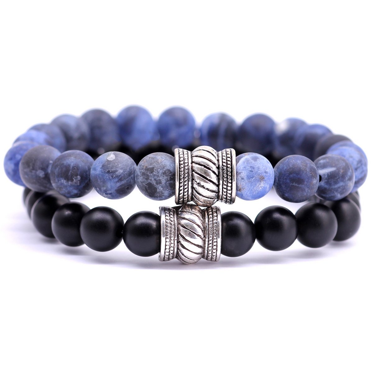 Bali Mat Set Sodalite x Black Onyx