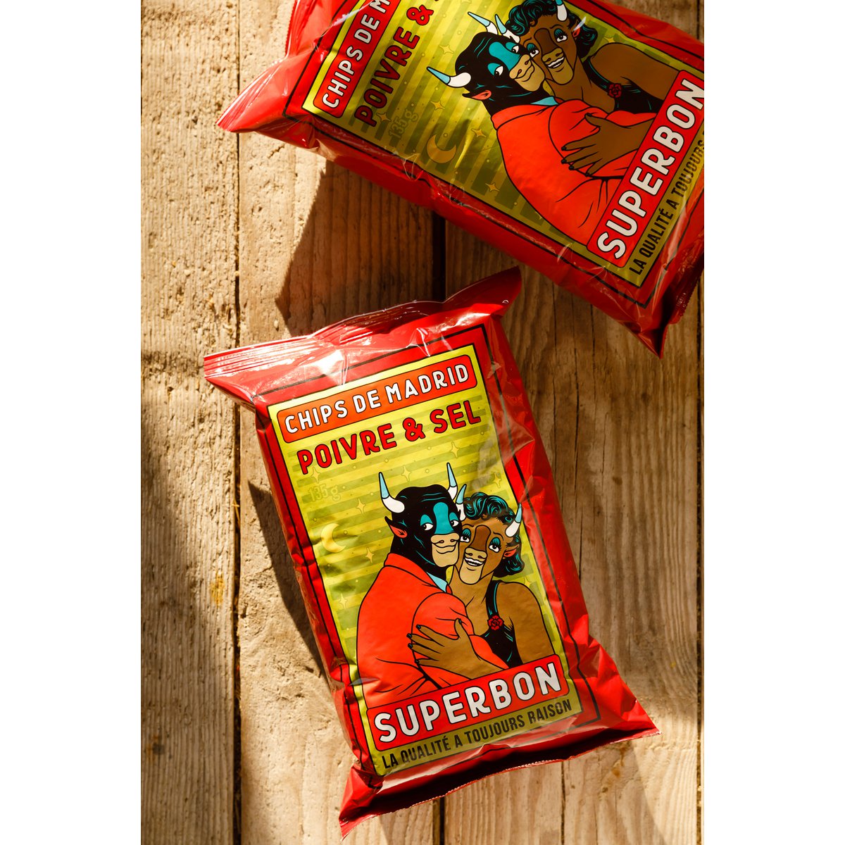 Salt & Pepper Crisps 125g