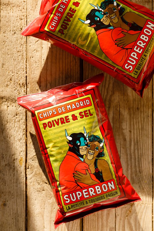 Salz- und Pfefferchips 125g