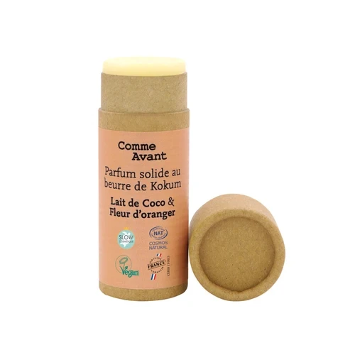 Solid perfume sweetened with kokum butter
