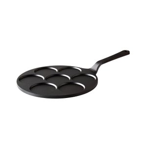 Mini-Pfannkuchenpfanne aus Kohlenstoffstahl, 24 cm