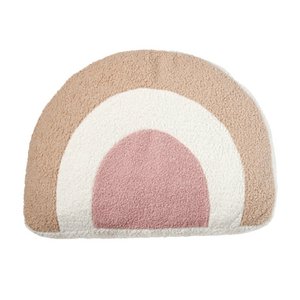 Rainbow pillow Nature / Pink / Beige