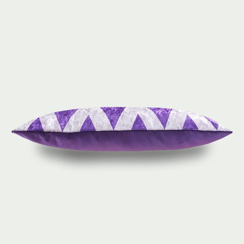 Kussen Heartbeat purple 60x40 533
