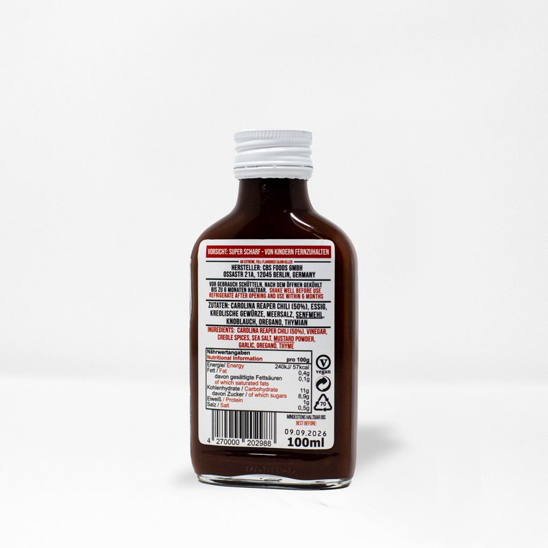 Salsa piccante Crazy Bastard (3x 100 ml Superhot)