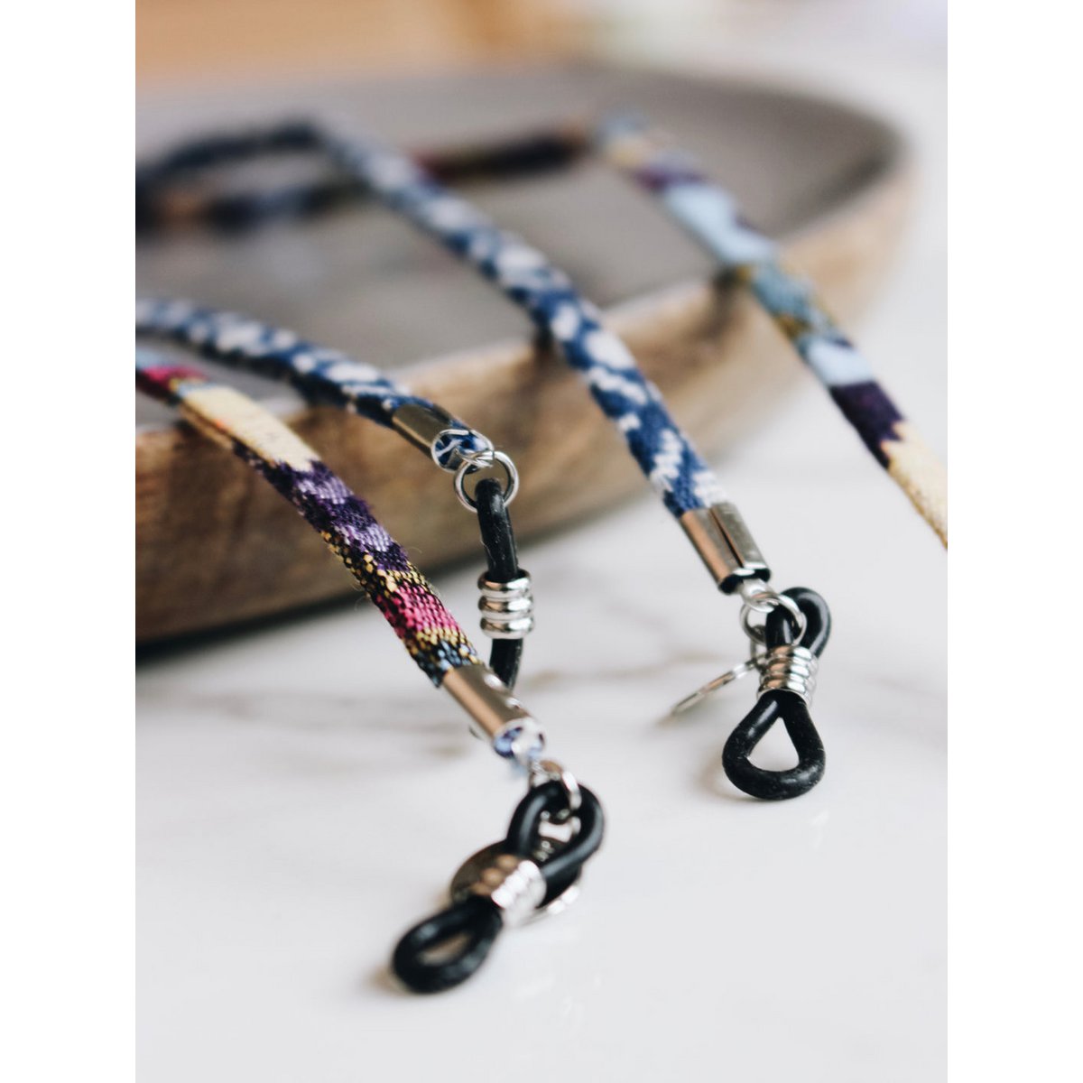 Aquamatblau | Brille Nabelschnur Herren