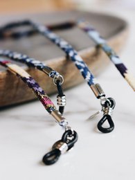 Aquamatblau | Brille Nabelschnur Herren