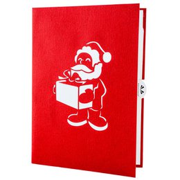 Santa Clause Pop Up Card