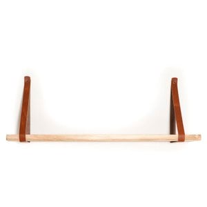 Wandregale aus Holz mit lebender Kante in verschiedenen Größen; 60, 90 und 120 cm lang