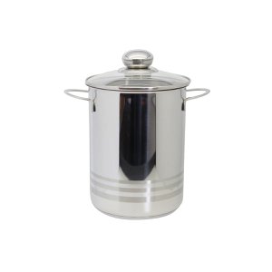 Stainless steel asparagus cooker with lid 4 liters Elo Brillant