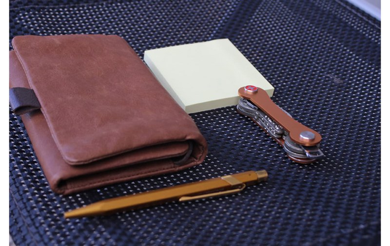 Organizer kluczy aluminiowy S1 matowy złoty