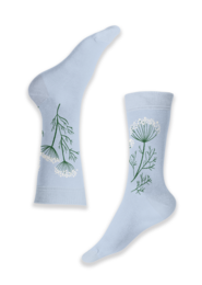 Calcetines de algodón de inspiración nórdica elegantes y cómodos - Fresh Socks Dill