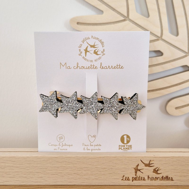 Clip barrette - Stjerner