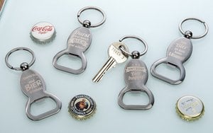 Metal key. Bottle opener VE 20 so