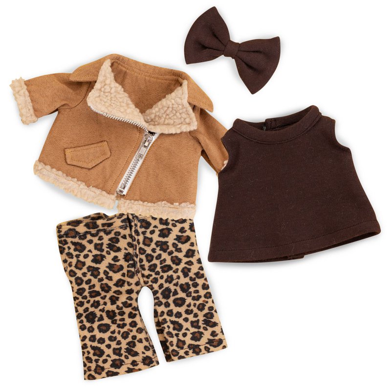 Knuffel, Lucky Doggy, Kledingset: Luipaardoutfit