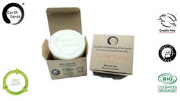 Bio -zertifizierter Ausgleich solides Shampoo - Ylang Ylang - Normal & alle Haartypen 60g