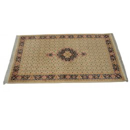 Bajar Hand knotted Grain Brown Area Rug