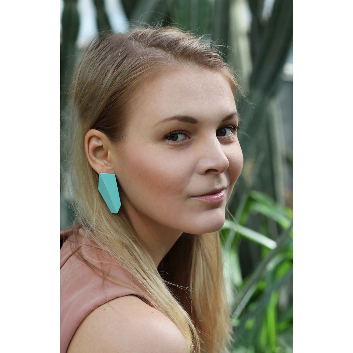 Boucles d'Oreilles Pliées Verticales