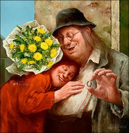 Card folder - Marius van Dokkum, True love