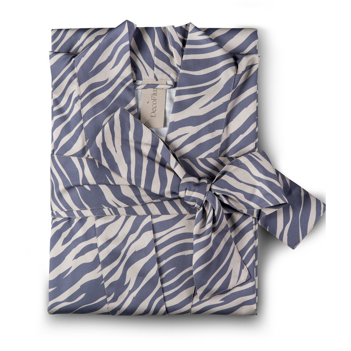 Bathrobe Kimono Zebra Almond