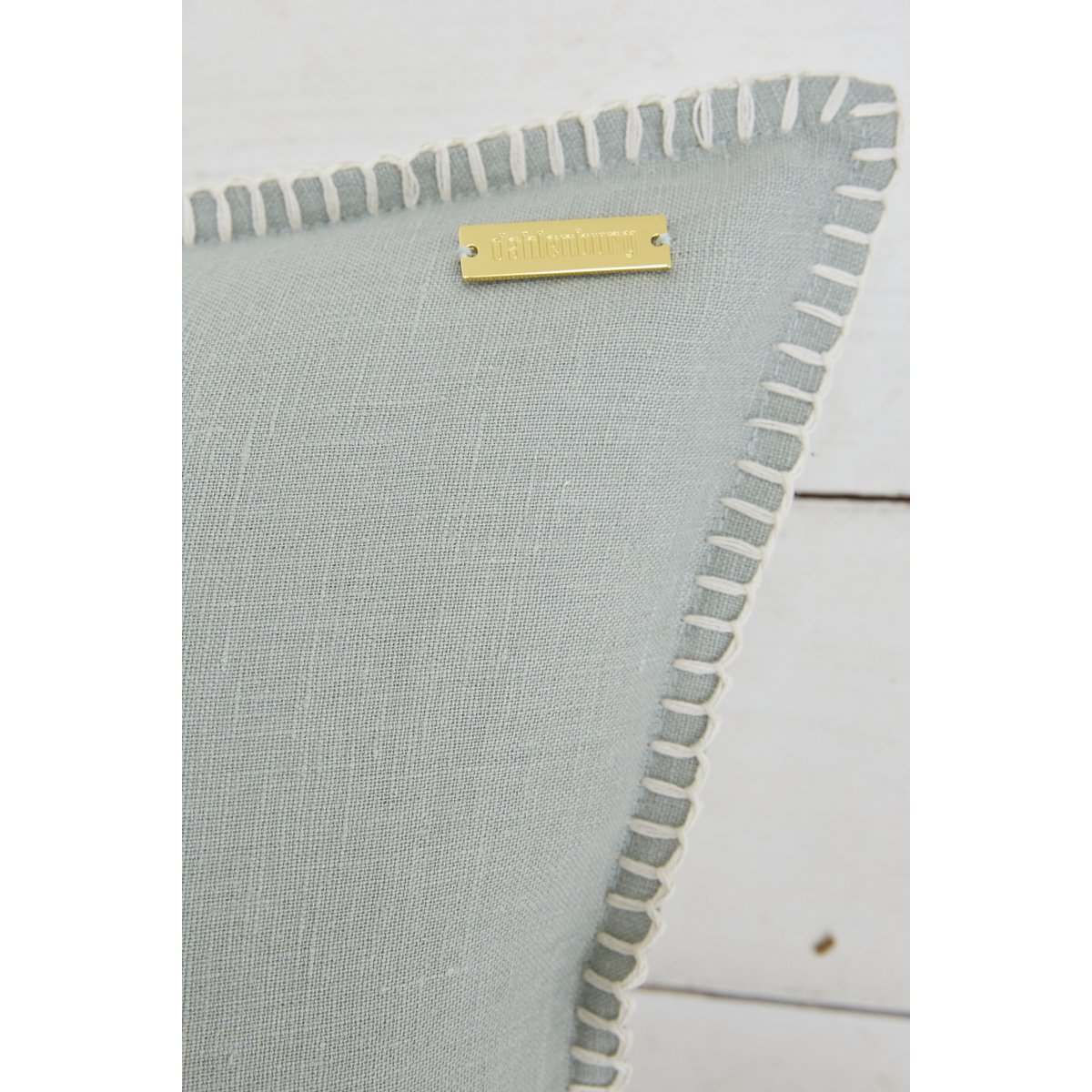 Cushion Cover with Stitch - Nature - 40cm x 60cm - Linen