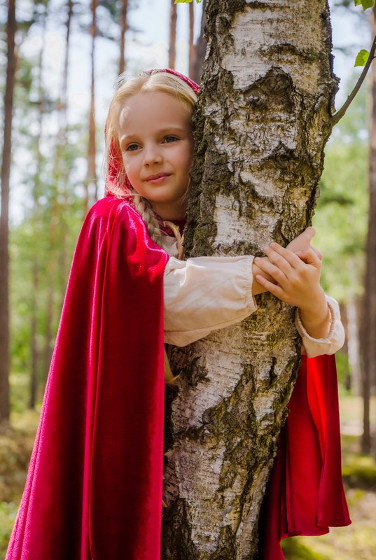 "Lille Rødhætte" Magic Cape