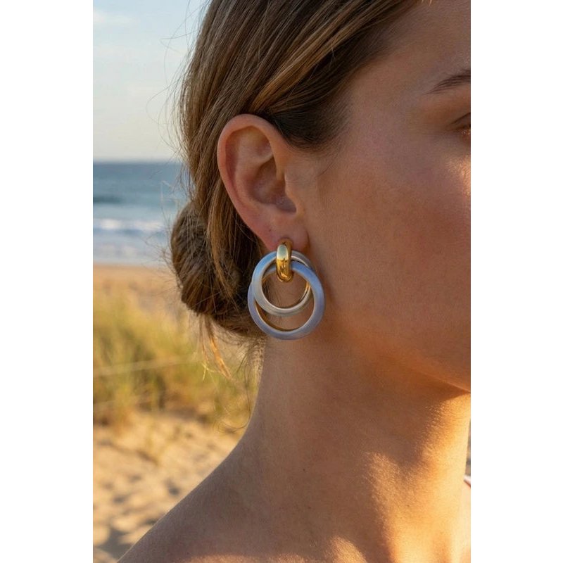 Pendientes de acero inoxidable