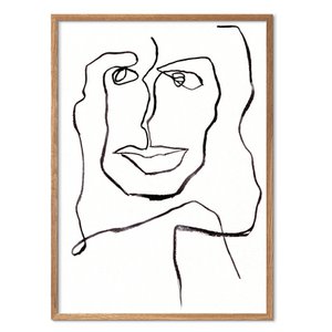 Eine Linie weiblich