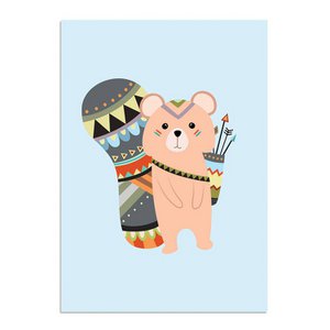 Beertje - Indian style - Tribal