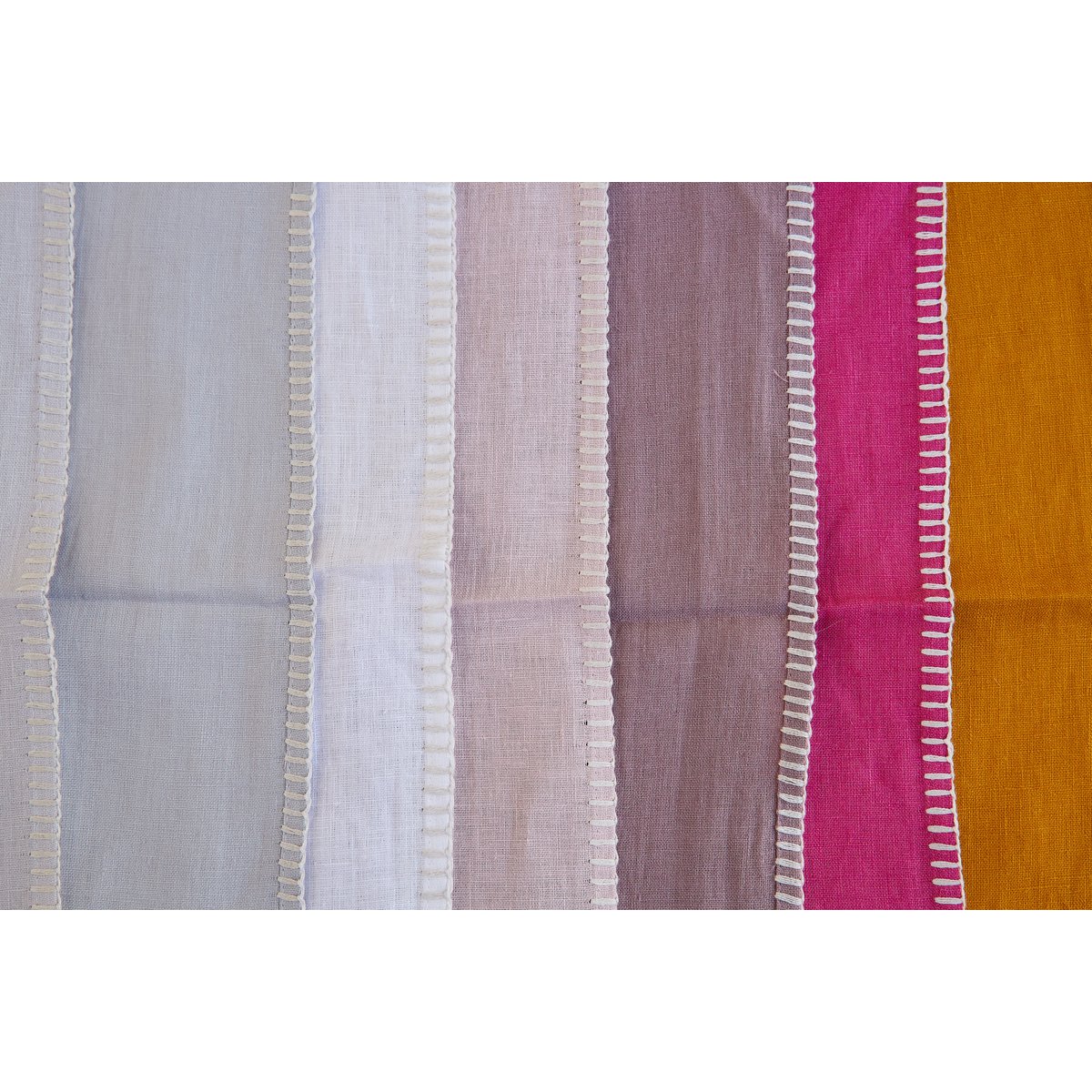 Placemat linen with stitch - Nature - 31cm x 45cm