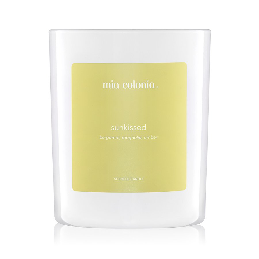 Bougies parfumées Armonica « Sunkissed » 100% cire de colza naturelle 250g