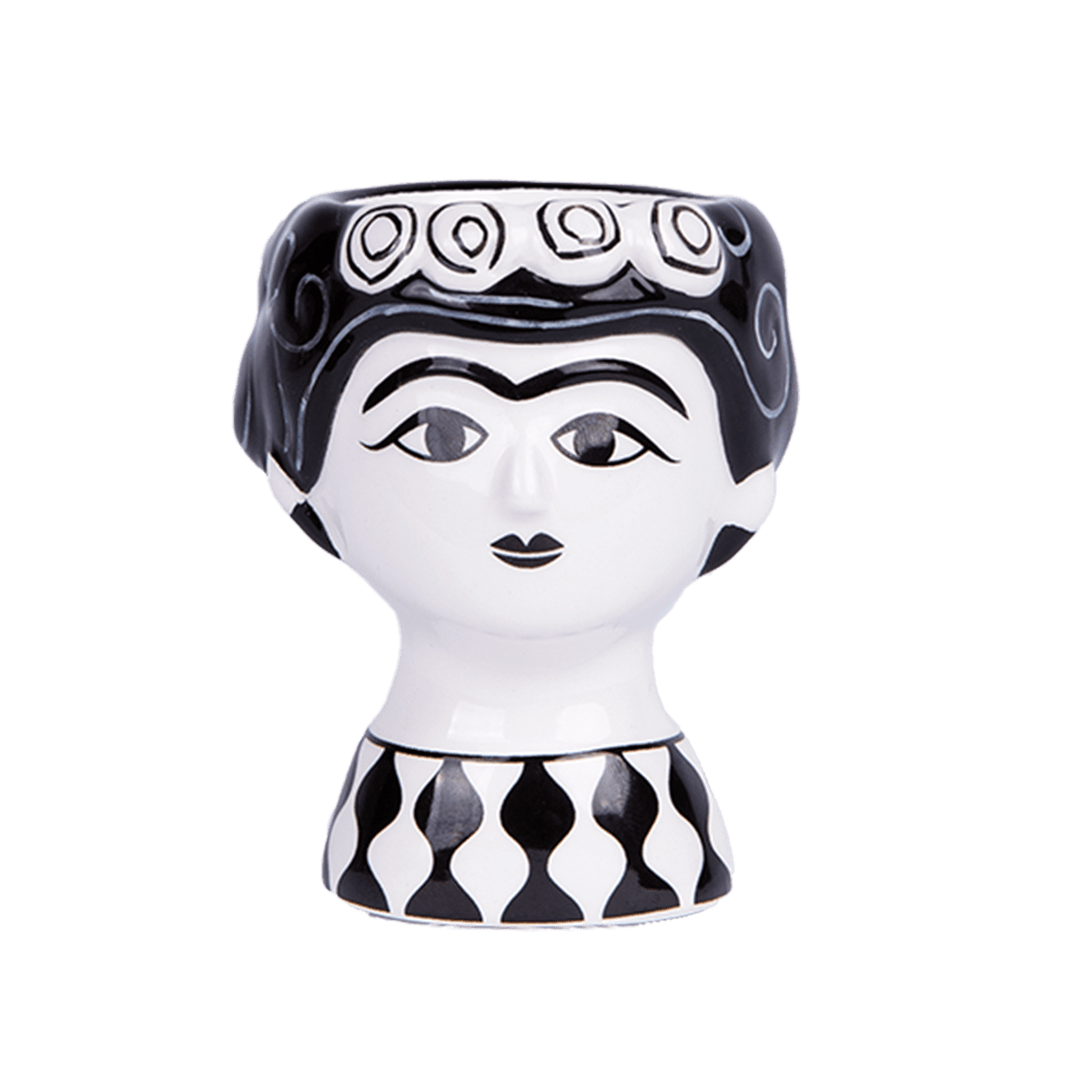 Kitsch Kitchen Set Egg Tup Carlos & Marisol Black / White