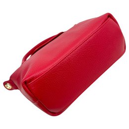 Bolso de Mano Piel Italiana con Asas Cortas y Solapa 58070