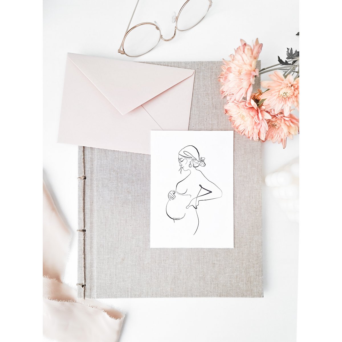 Postcard / pregnancy card